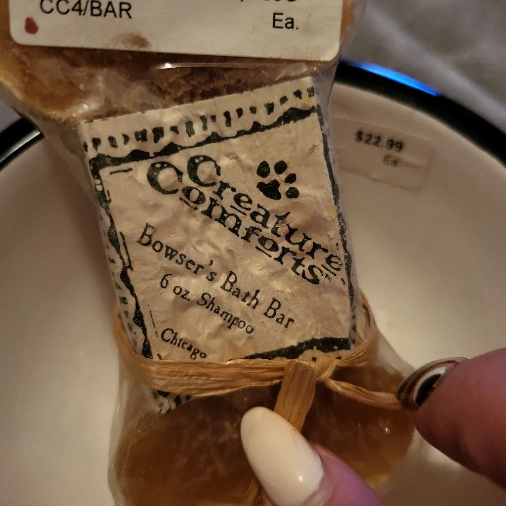 Dog Bowl And Bath Bars